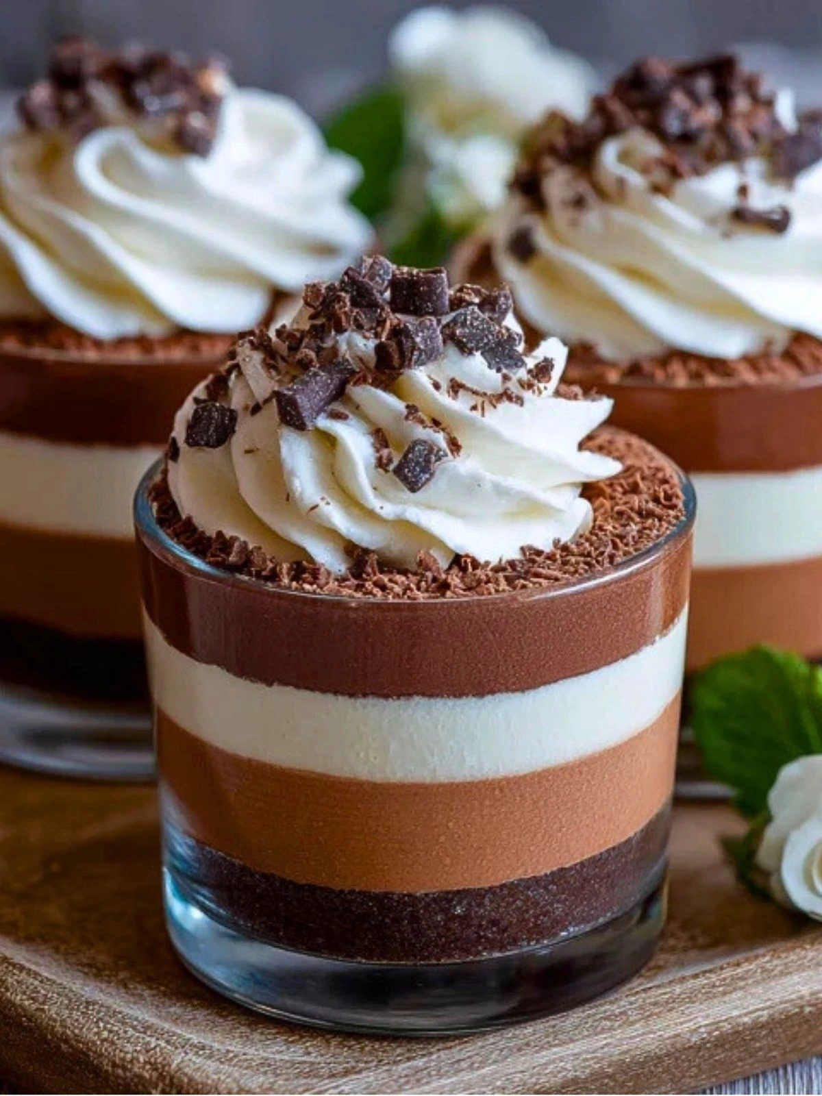 Triple Chocolate Mousse Cups (1)