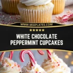 White Chocolate Peppermint Cupcakes (2)