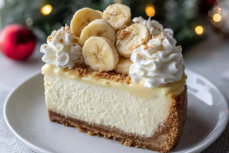 Best Banana Cream Cheesecake