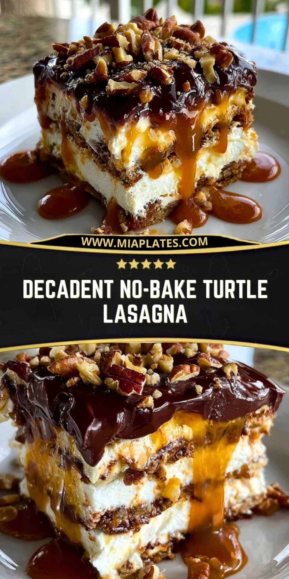Decadent No-Bake Turtle Lasagna (2)