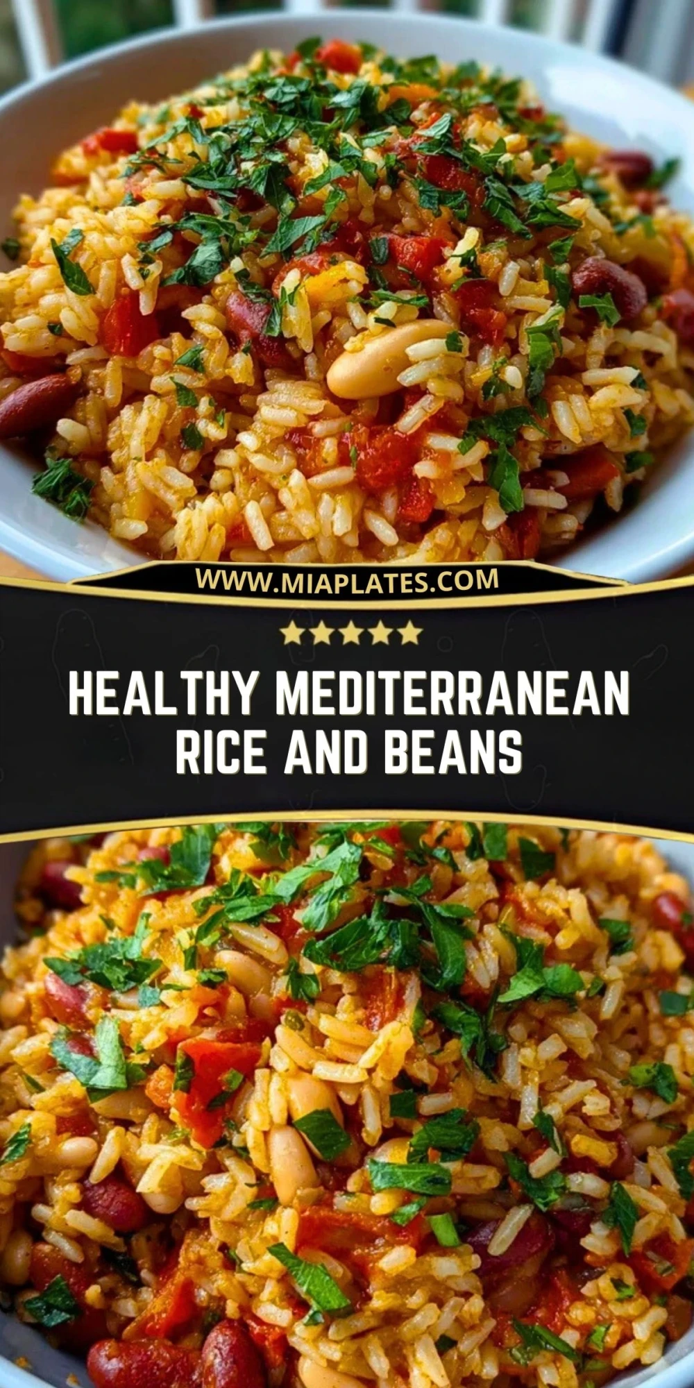 Healthy Mediterranean Rice and Beans (2)