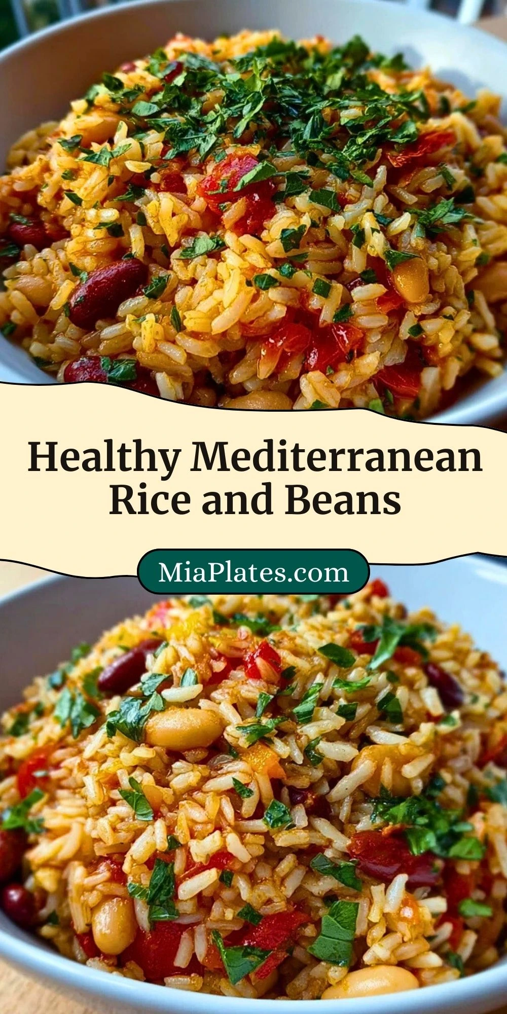 Healthy Mediterranean Rice and Beans (3)