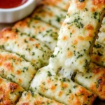 Cheesy Zucchini Breadsticks