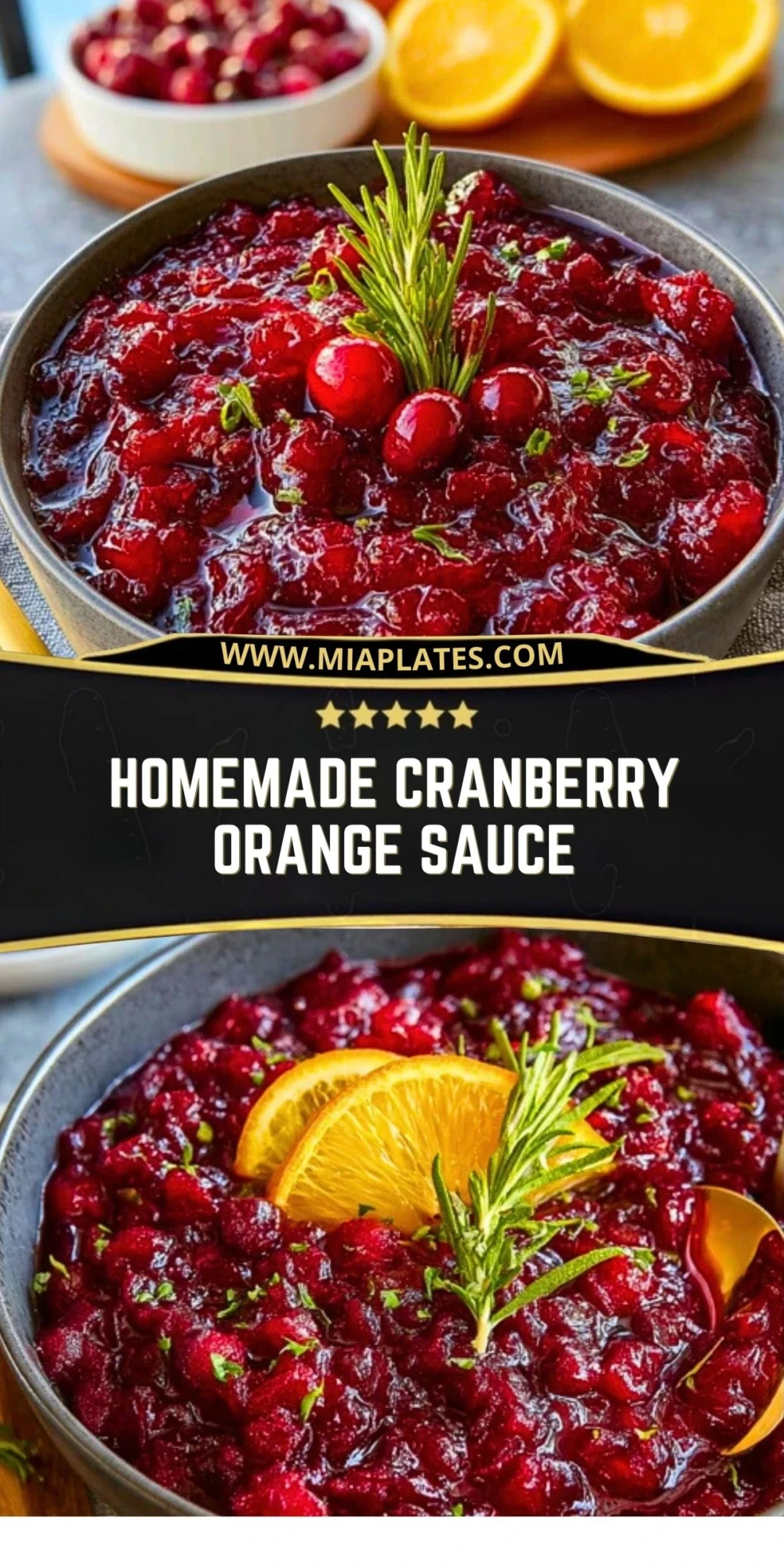 Homemade Cranberry Orange Sauce (2)