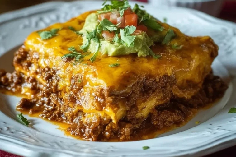 Beef Enchilada Casserole