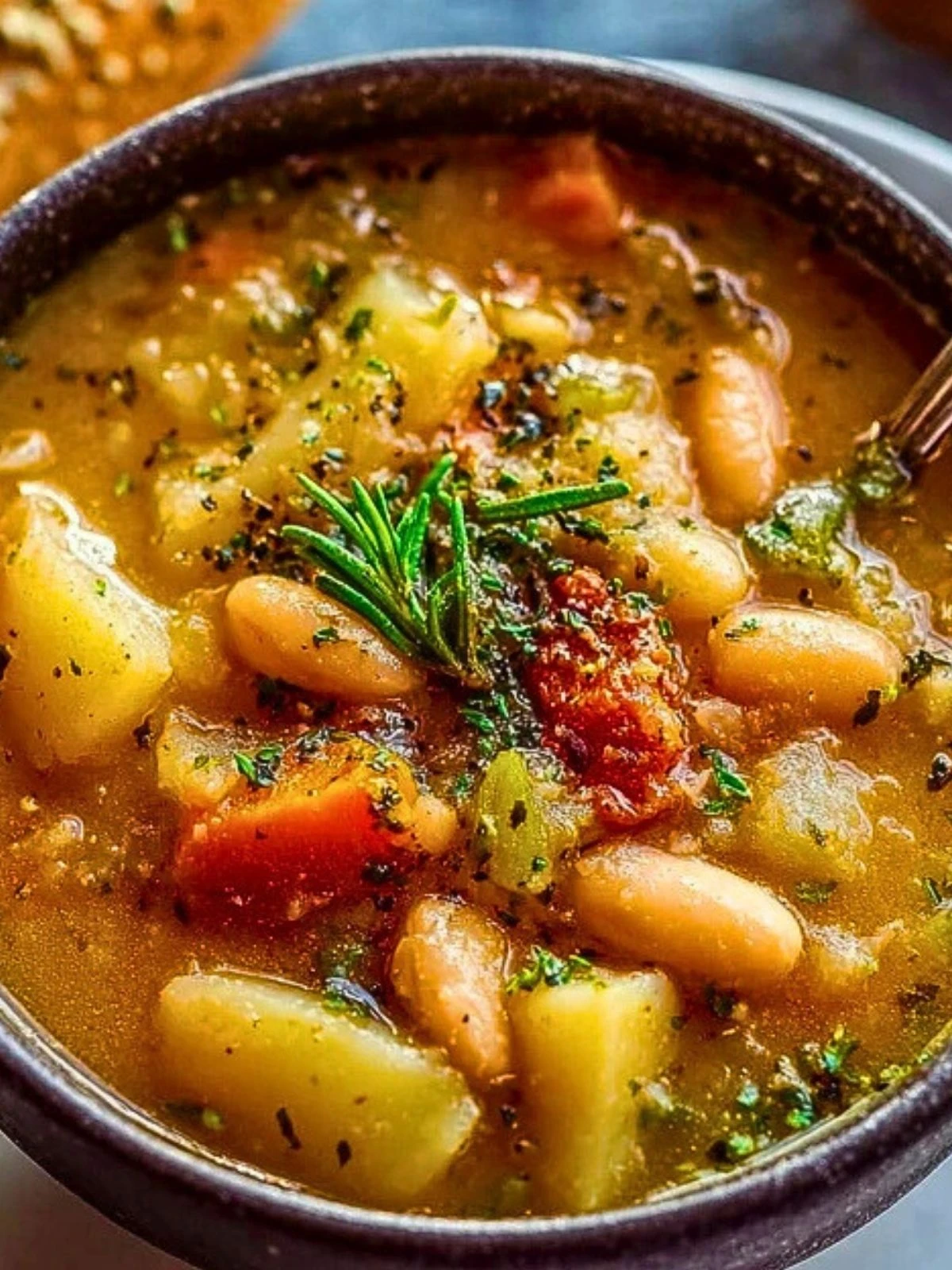 Hearty Potato Bean Soup (1)