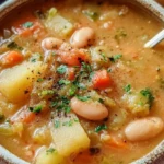 Hearty Potato Bean Soup