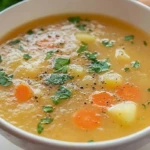 Creamy Potato Carrot Soup