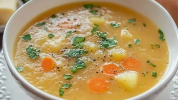 Creamy Potato Carrot Soup