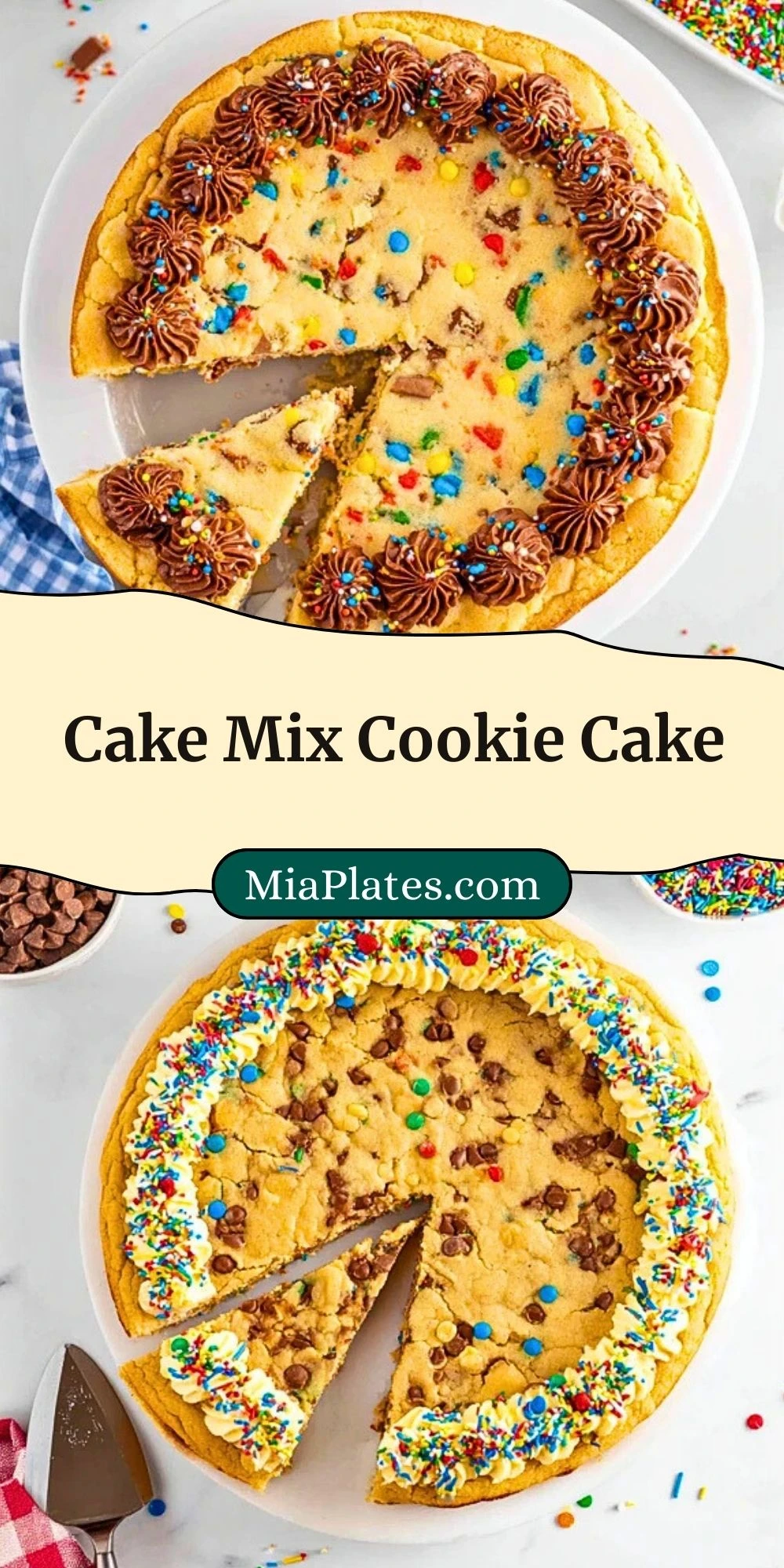 Cake Mix Cookie Cake (3)