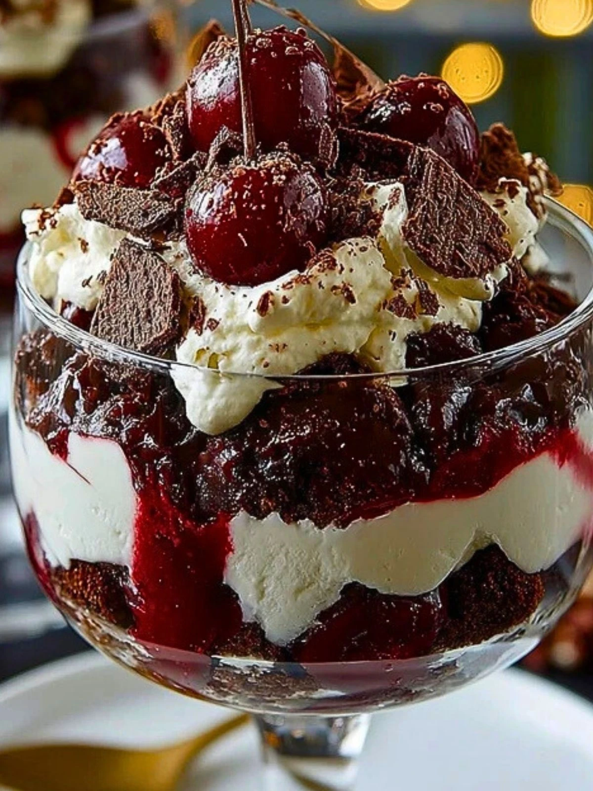 Best Layered Black Forest Trifle (1)