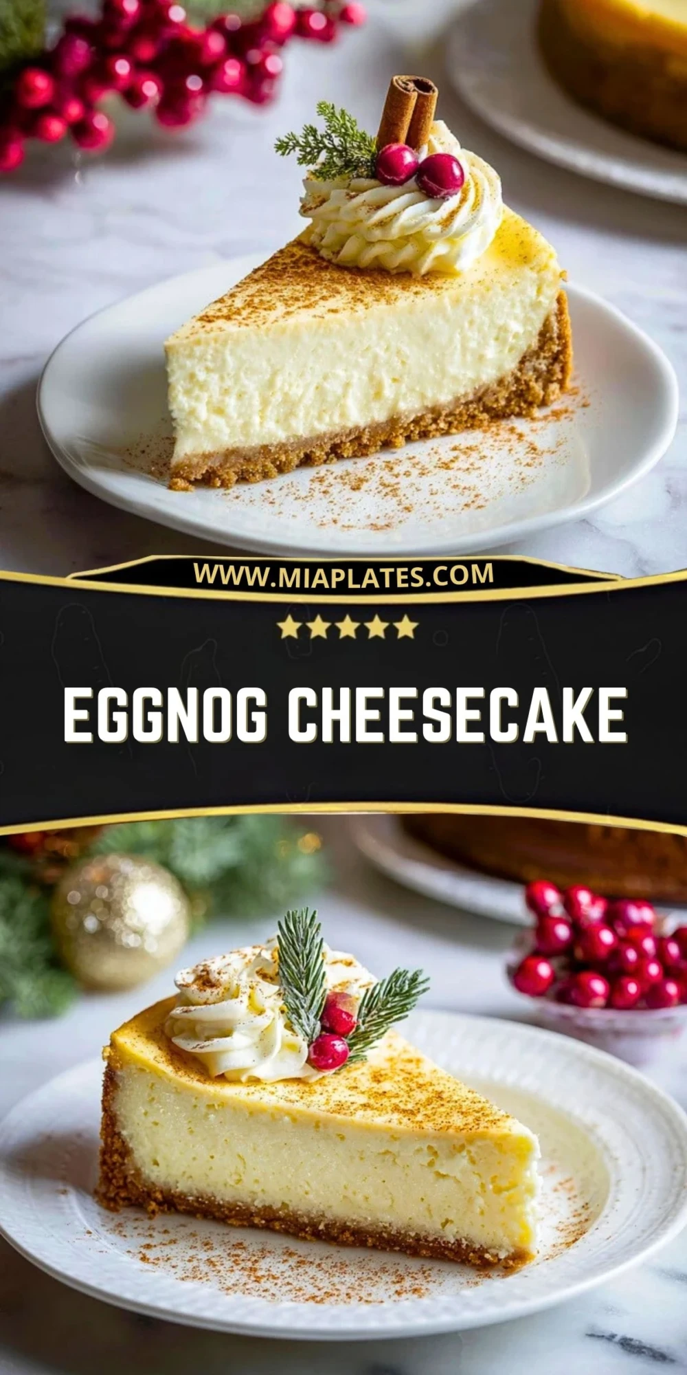 Eggnog Cheesecake (2)