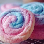 Fluffy Cotton Candy Cookies