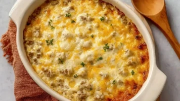 Mouthwatering Keto Ground Turkey Casserole
