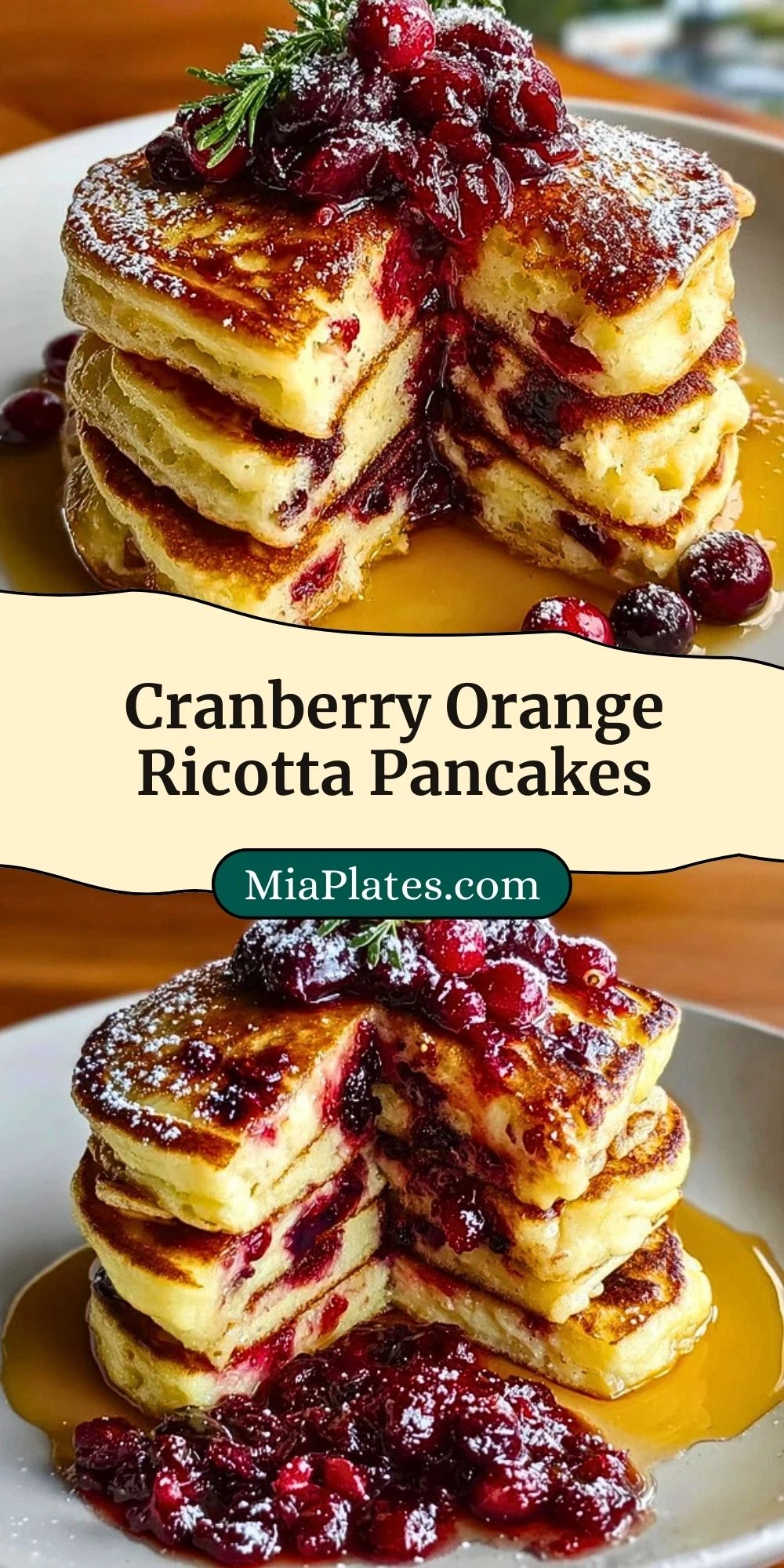 Cranberry Orange Ricotta Pancakes (3)