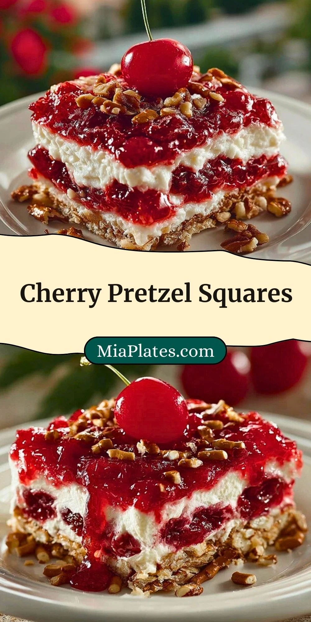 Cherry Pretzel Squares (3)