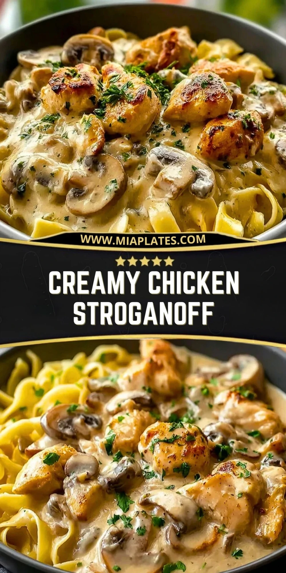 Creamy Chicken Stroganoff (2)