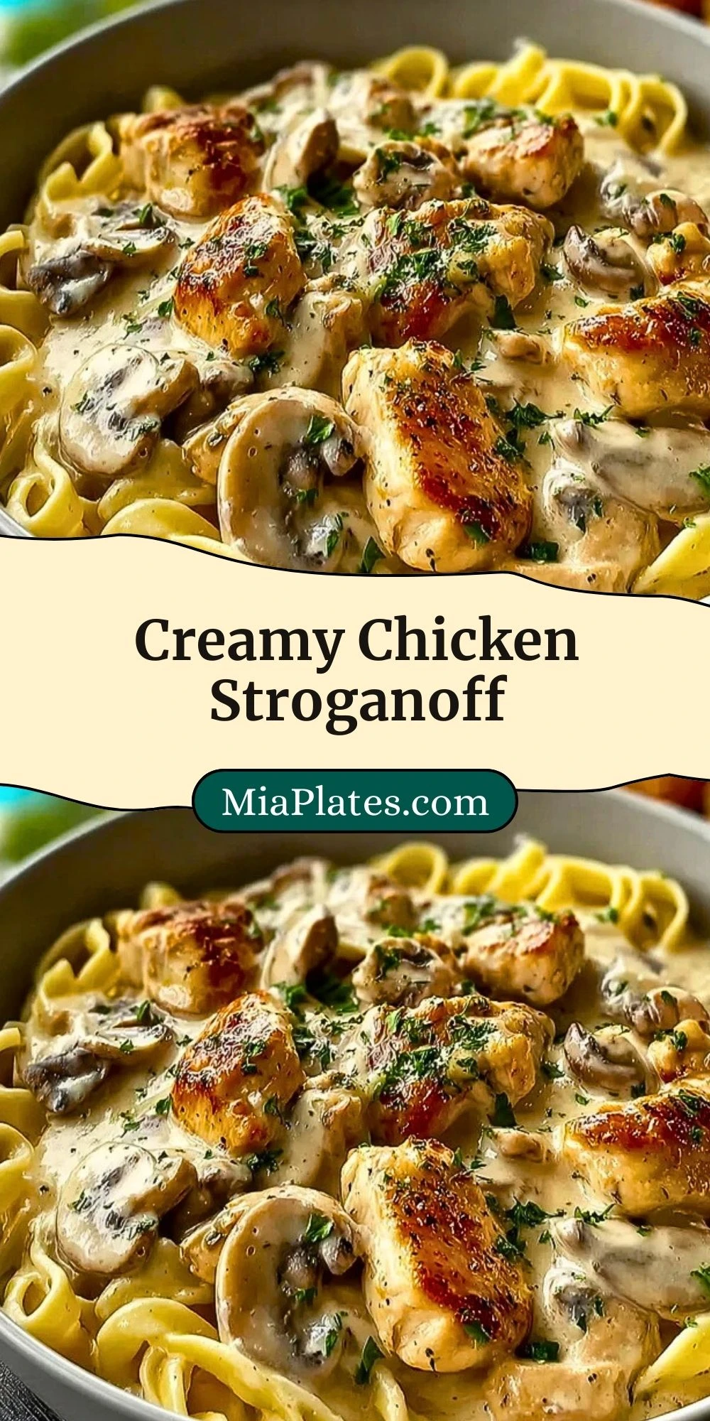 Creamy Chicken Stroganoff (3)