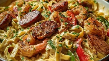 Creamy Pappadeaux Mardi Gras Pasta