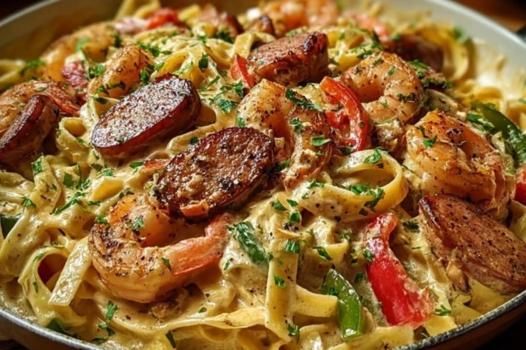Creamy Pappadeaux Mardi Gras Pasta