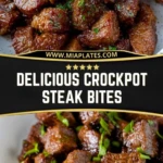 Delicious Crockpot Steak Bites (2)