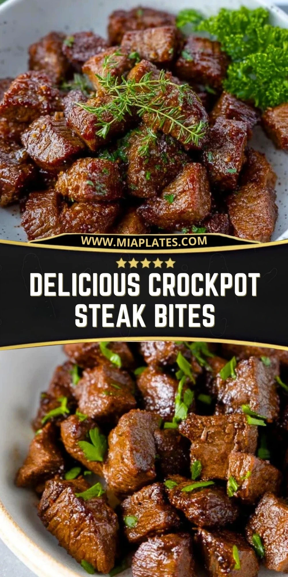 Delicious Crockpot Steak Bites (2)