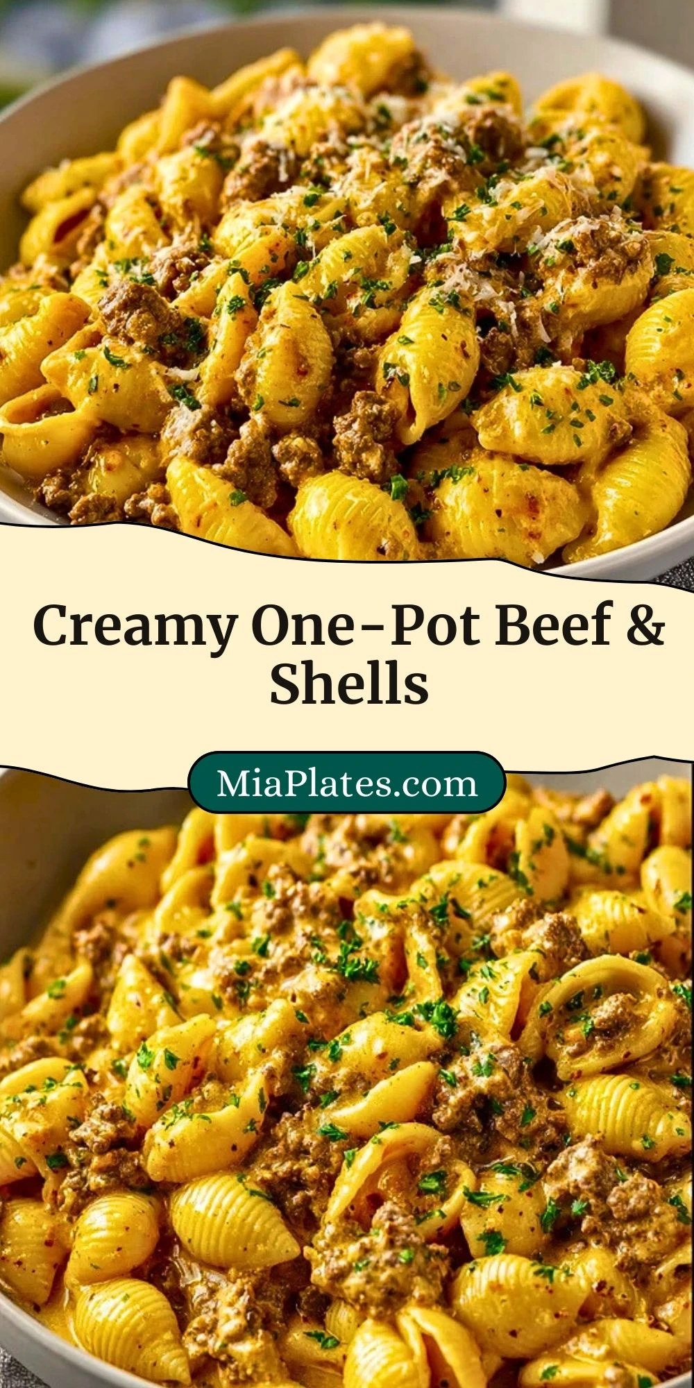 Creamy One-Pot Beef & Shells (3)