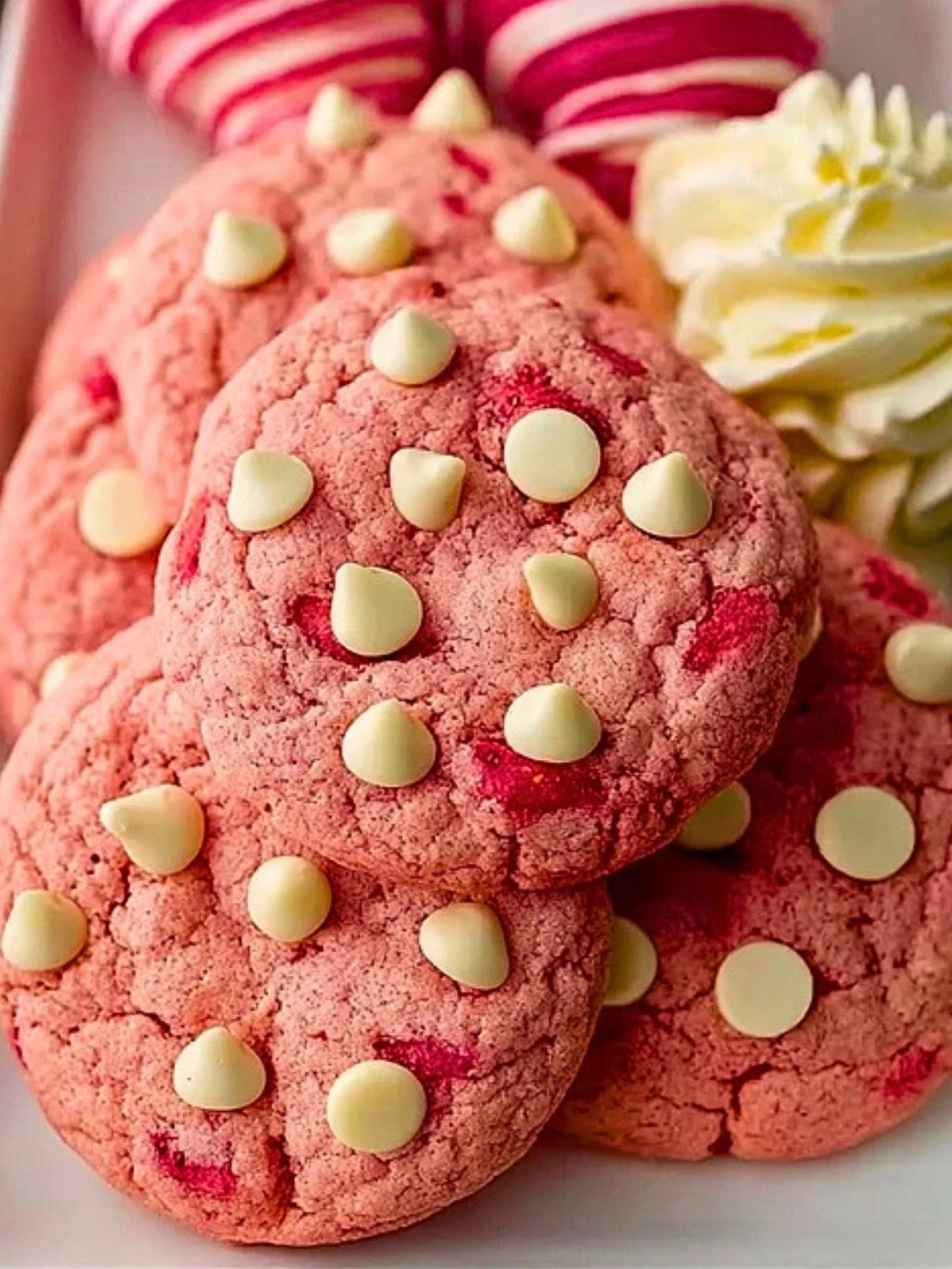 Easy Valentine'S Day Strawberry Cookies (1)