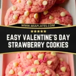 Easy Valentine'S Day Strawberry Cookies (2)
