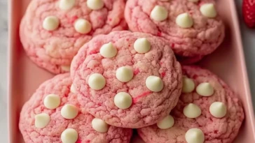 Easy Valentine'S Day Strawberry Cookies