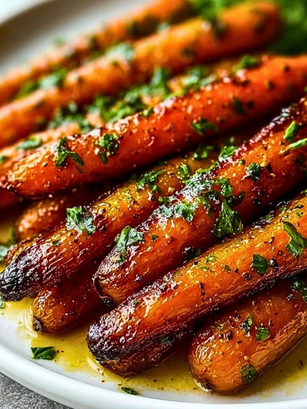Roasted Brown Sugar Carrots with Herbs (1)