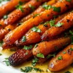Roasted Brown Sugar Carrots with Herbs