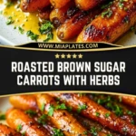 Roasted Brown Sugar Carrots with Herbs (2)
