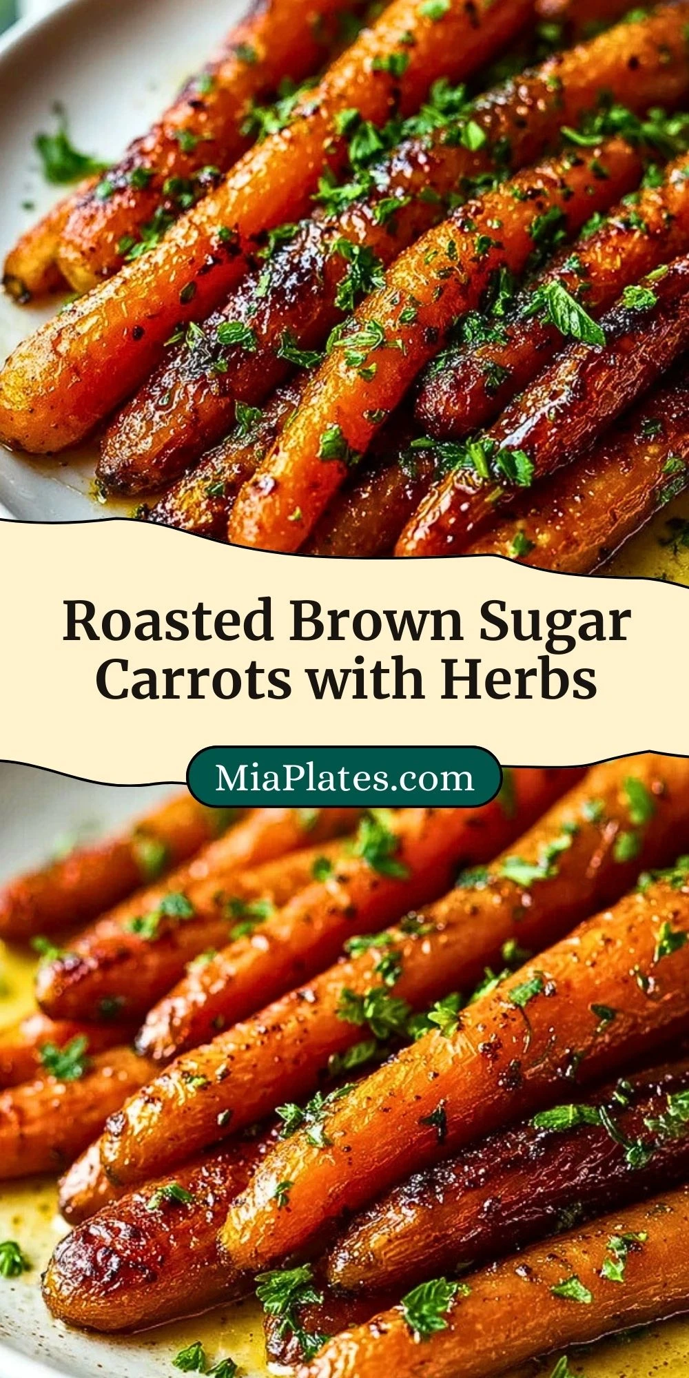 Roasted Brown Sugar Carrots with Herbs (3)