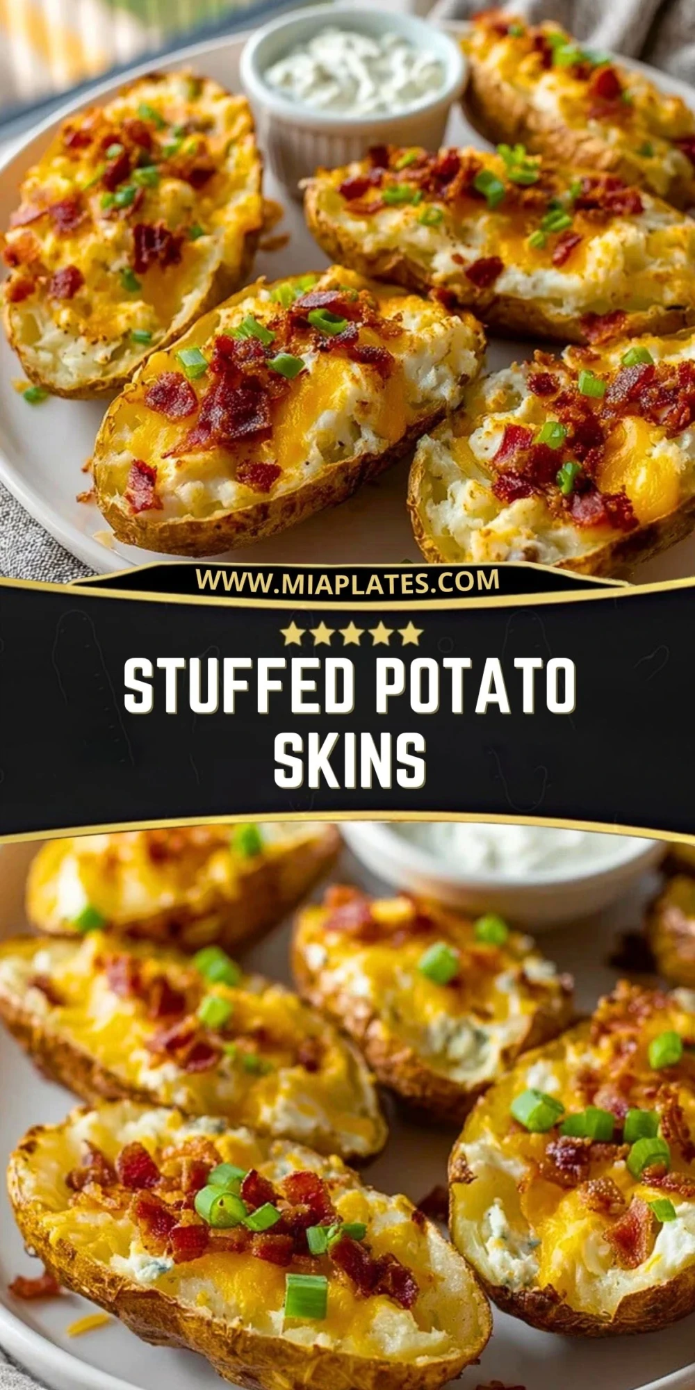 Stuffed Potato Skins (2)