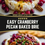 Easy Cranberry Pecan Baked Brie (2)