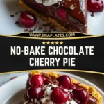 No-Bake Chocolate Cherry Pie (2)