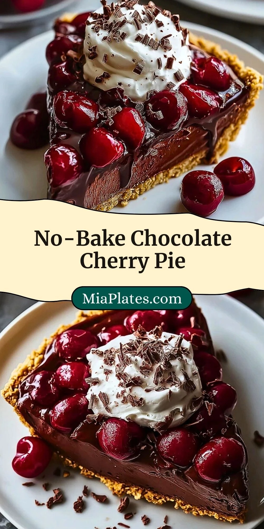 No-Bake Chocolate Cherry Pie (3)