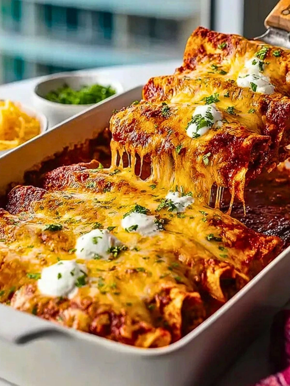 Beef Enchiladas With Red Sauce (1)