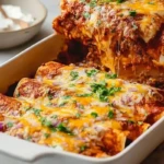 Beef Enchiladas With Red Sauce