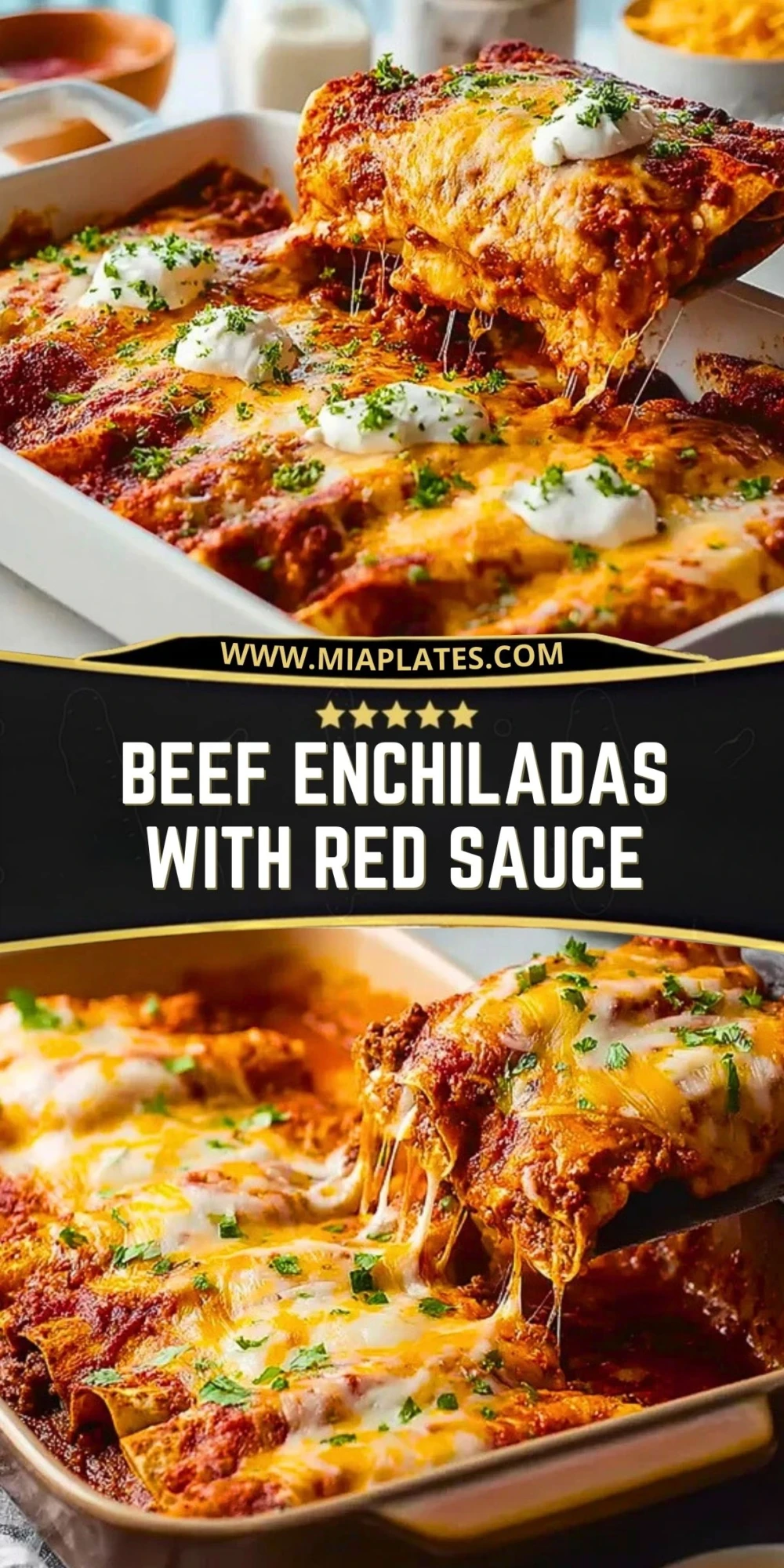 Beef Enchiladas With Red Sauce (2)