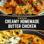 Creamy Homemade Butter Chicken (2)