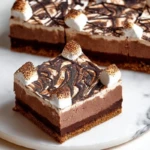 Cozy Hot Chocolate Cheesecake Bars