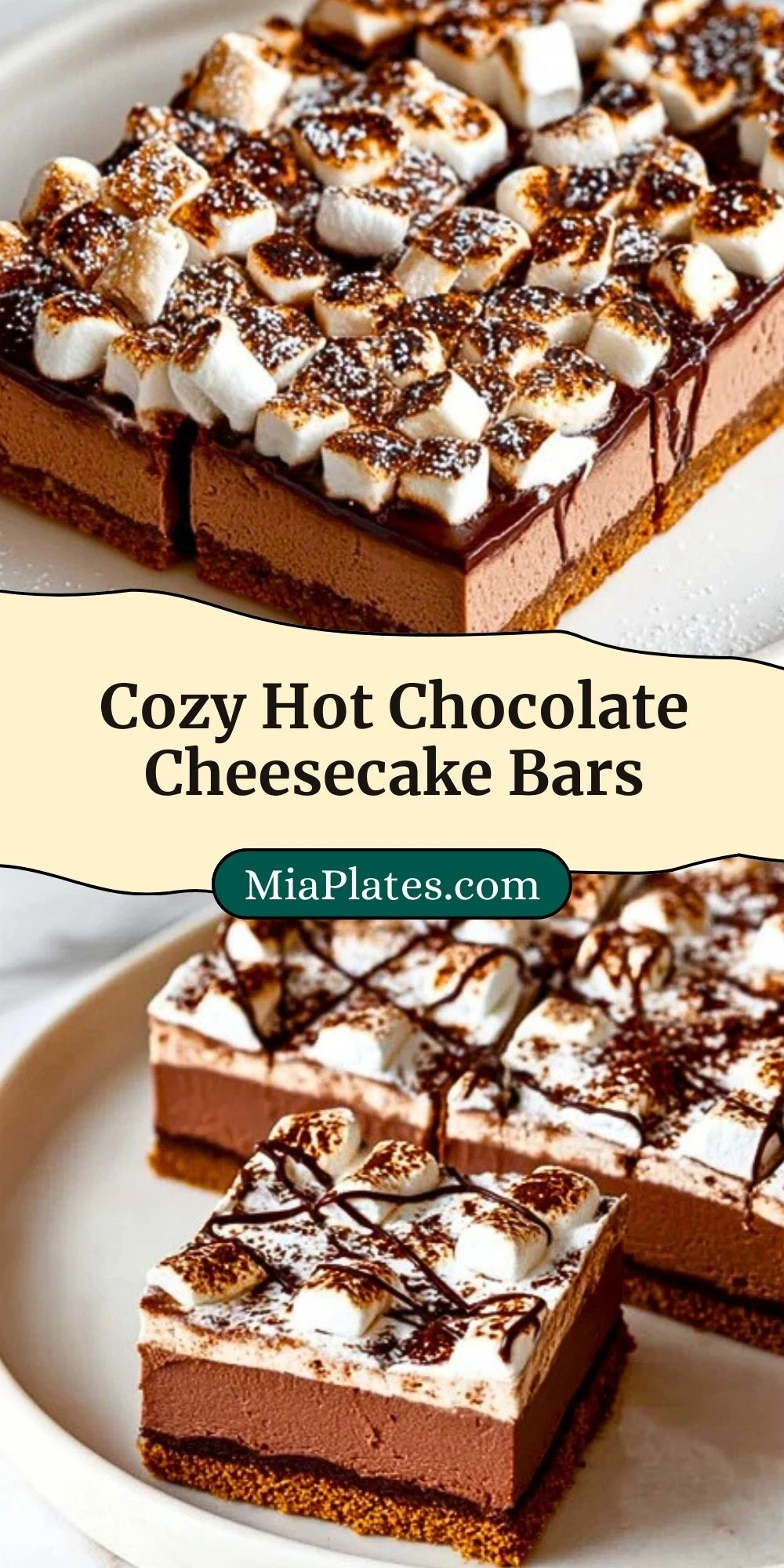 Cozy Hot Chocolate Cheesecake Bars (3)