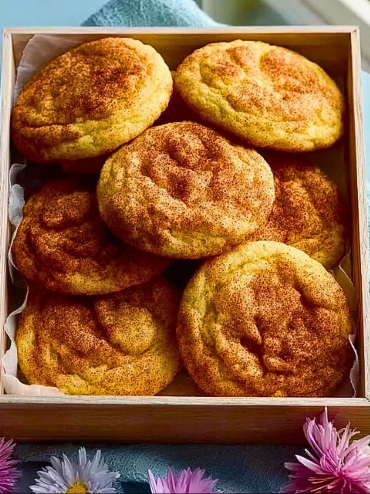 Easy Cake Mix Snickerdoodle Cookies (1)