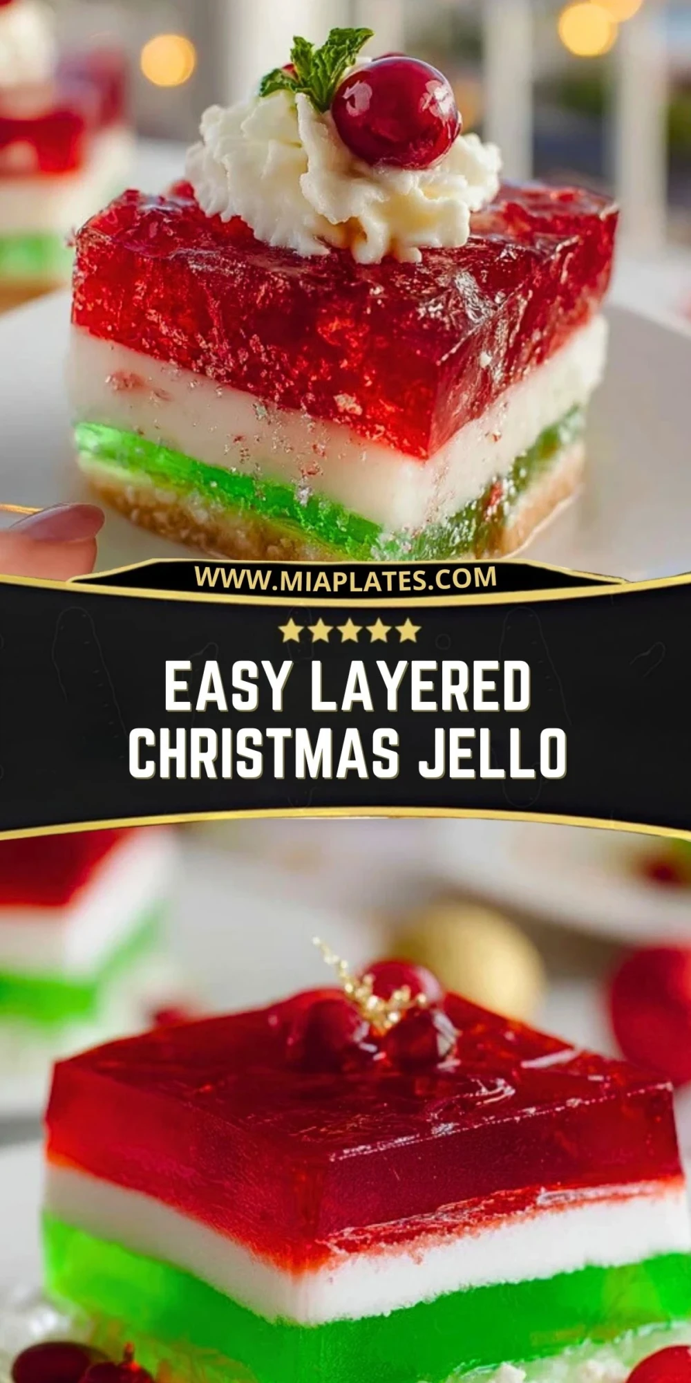 Easy Layered Christmas Jello (2)