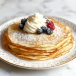 Eggnog Crêpes