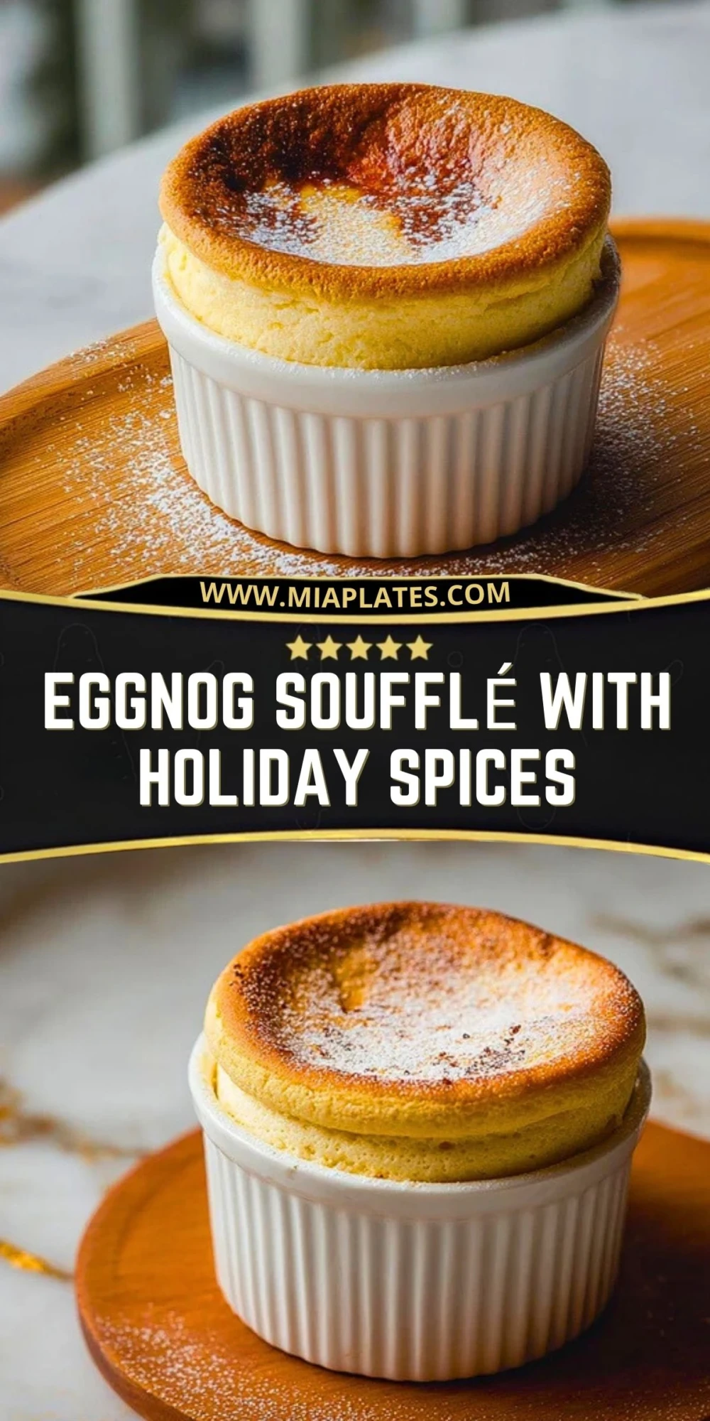 Eggnog Soufflé With Holiday Spices (2)