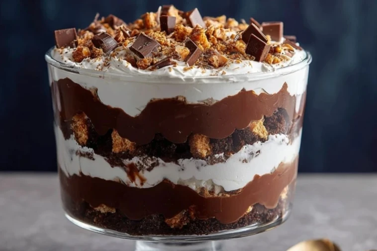 Chocolate Toffee Trifle