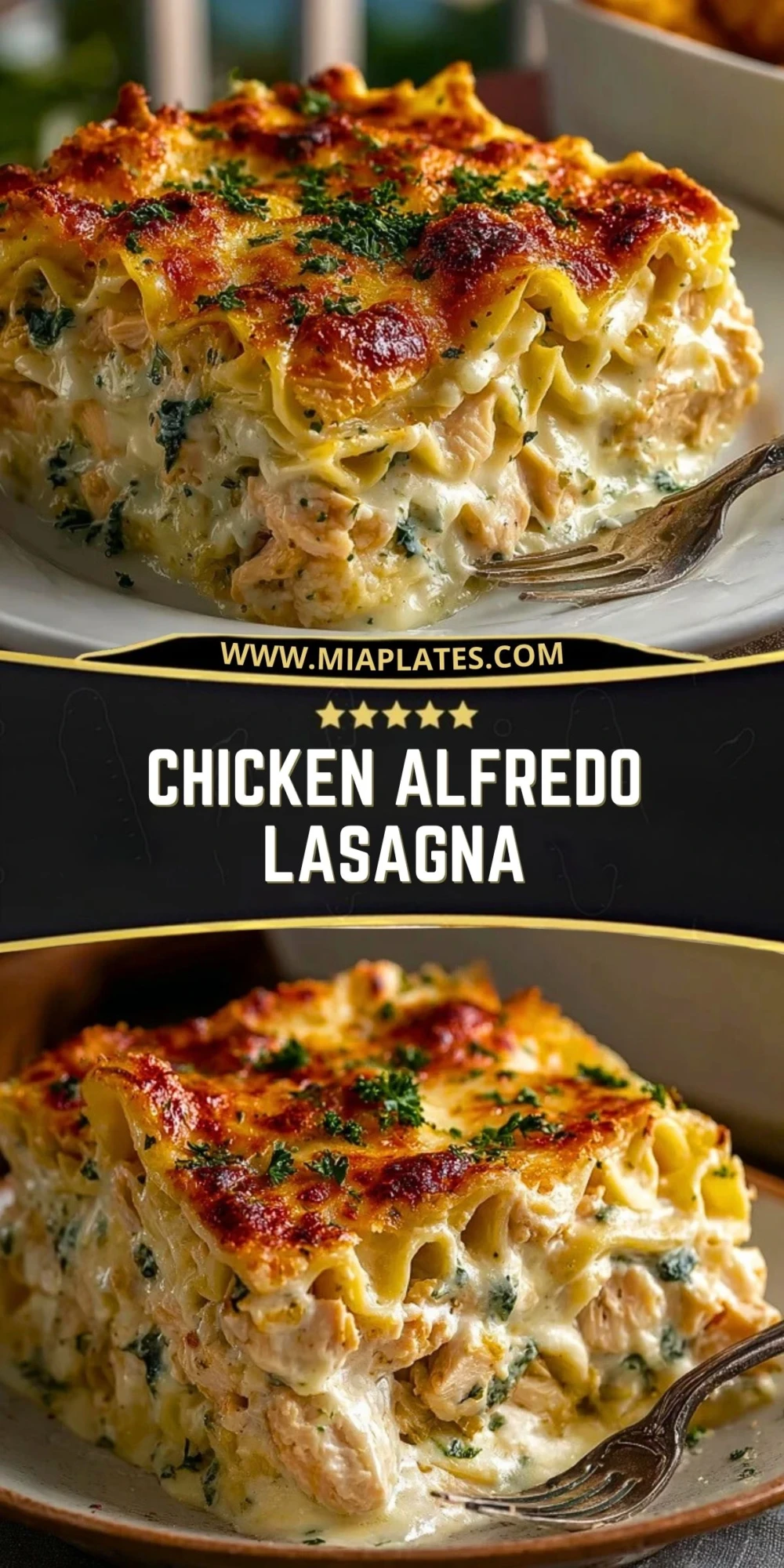 Chicken Alfredo Lasagna (2)